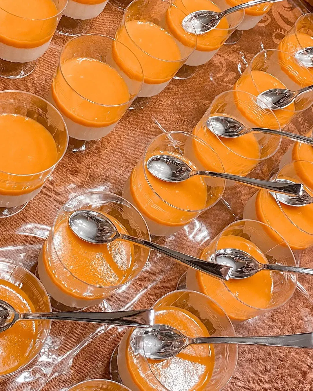 Tobula panakota su apelsinine žele