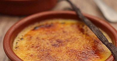 Krem briule (Crème brûlée) - prancūziškas desertas