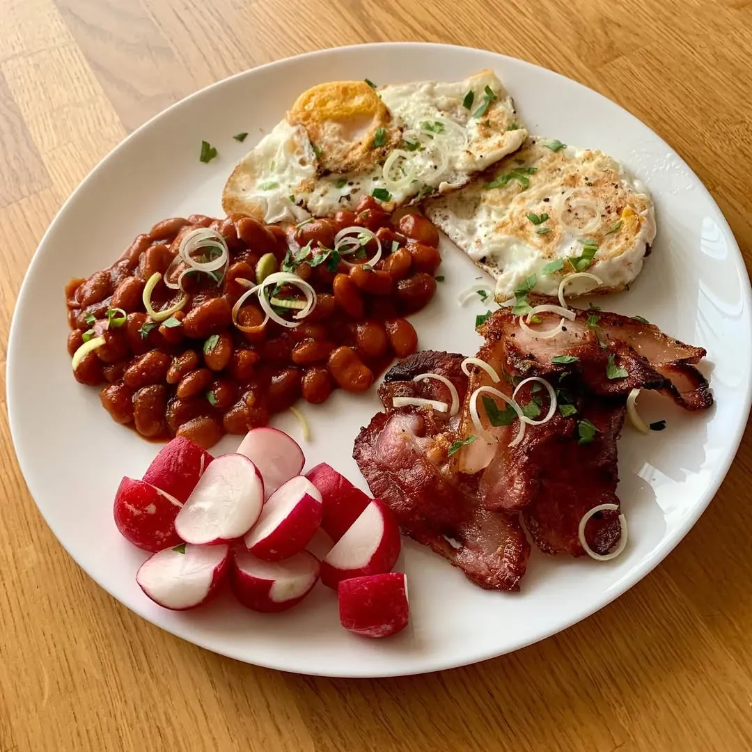 English breakfast - Angliški pusryčiai pagal Beatą🍳