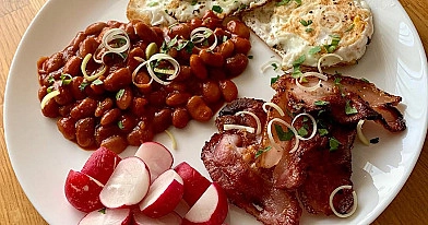 English breakfast - Angliški pusryčiai pagal Beatą🍳