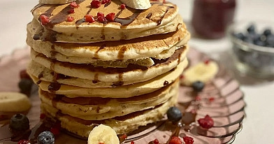 Neringos amerikietiški blyneliai su kefyru