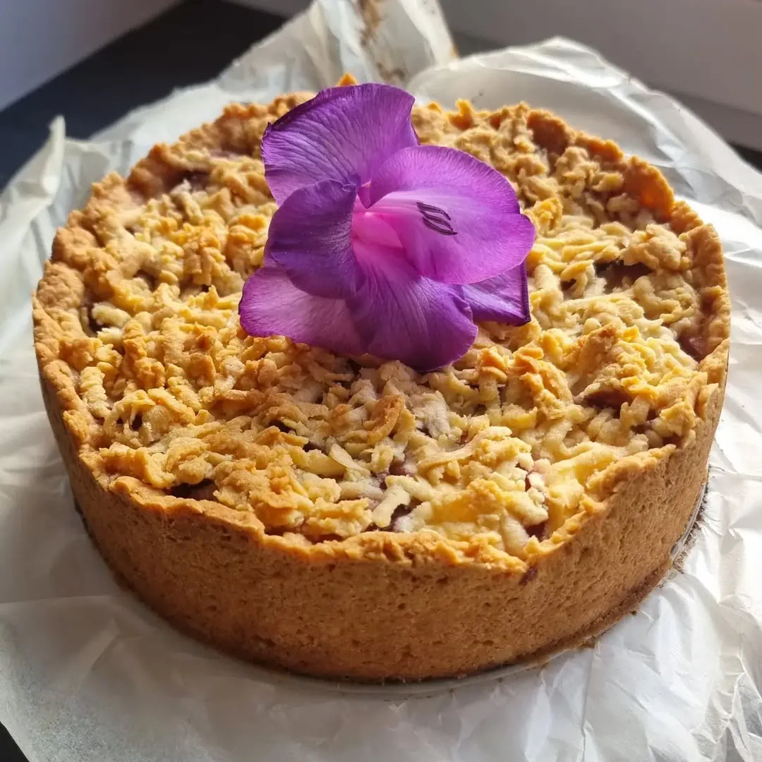 Skaniausias obuolių ir varškės pyragas