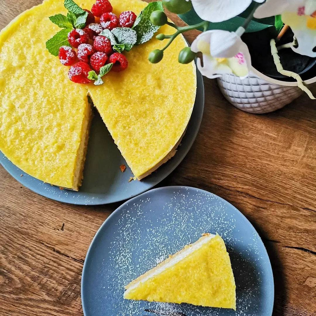 Gaivus mangų ir varškės tortas, be kaltės jausmo