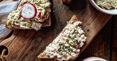 Pasty kanapkowe z makrelą