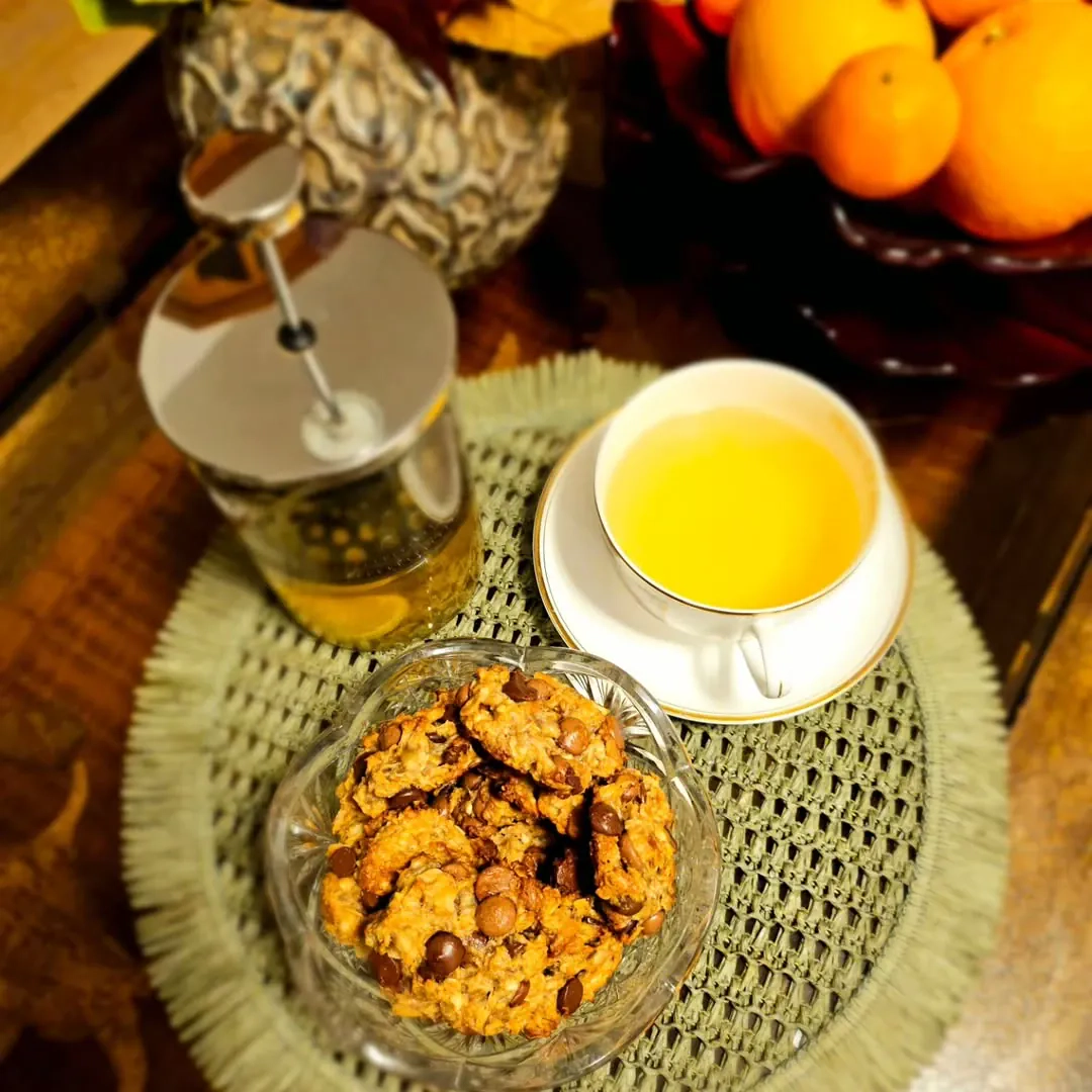 Sveikesni bananiniai sausainiai su šokolado gabaliukais 🍪