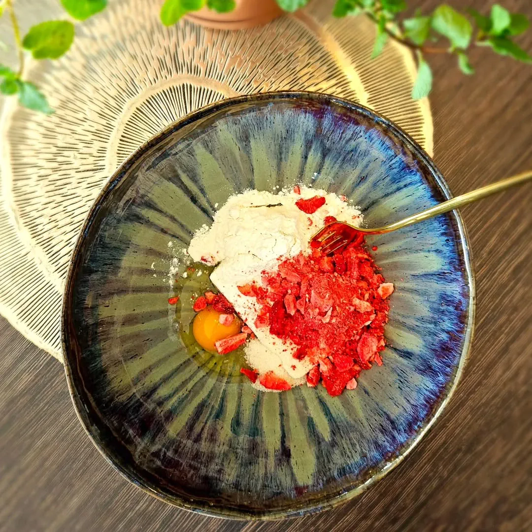 Braškiniai varškės virtinukai 🍓