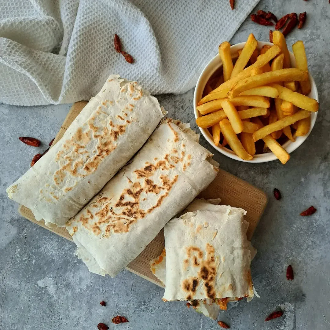 Naminis mielinis lavašas su margarinu