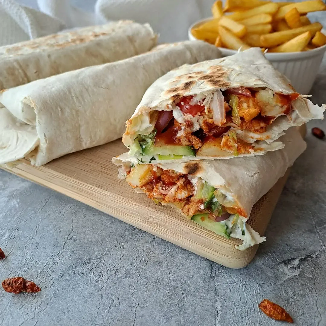 Naminis mielinis lavašas su margarinu