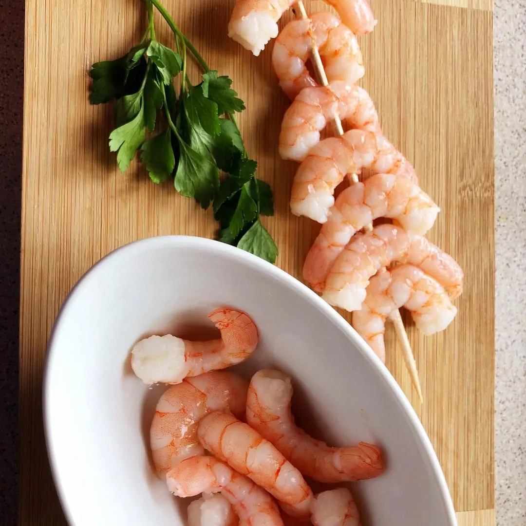 Moliūgų sriuba su kokosų pienu ir krevetėmis pagal Beatą