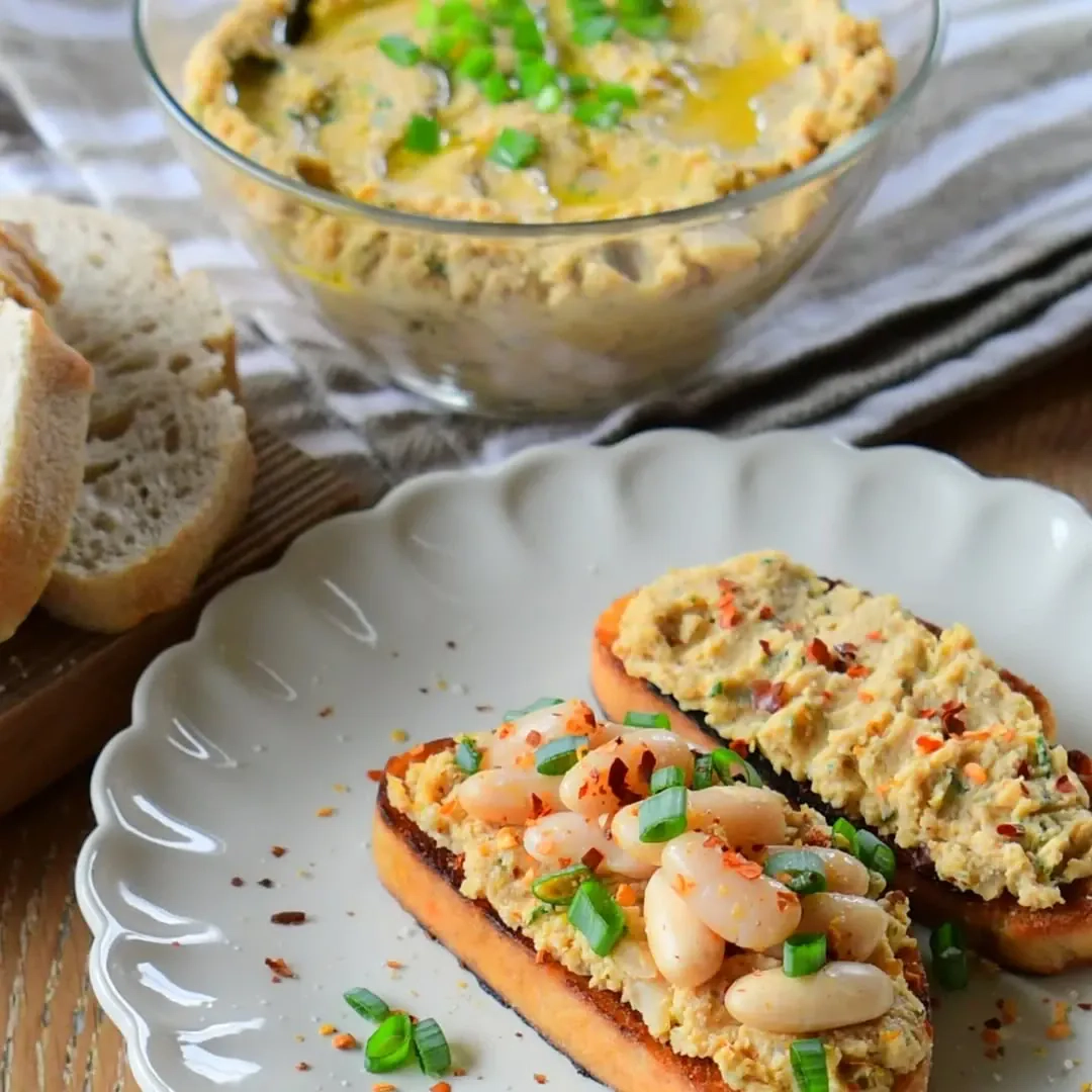 Avinžirnių - pupelių užtepėlė