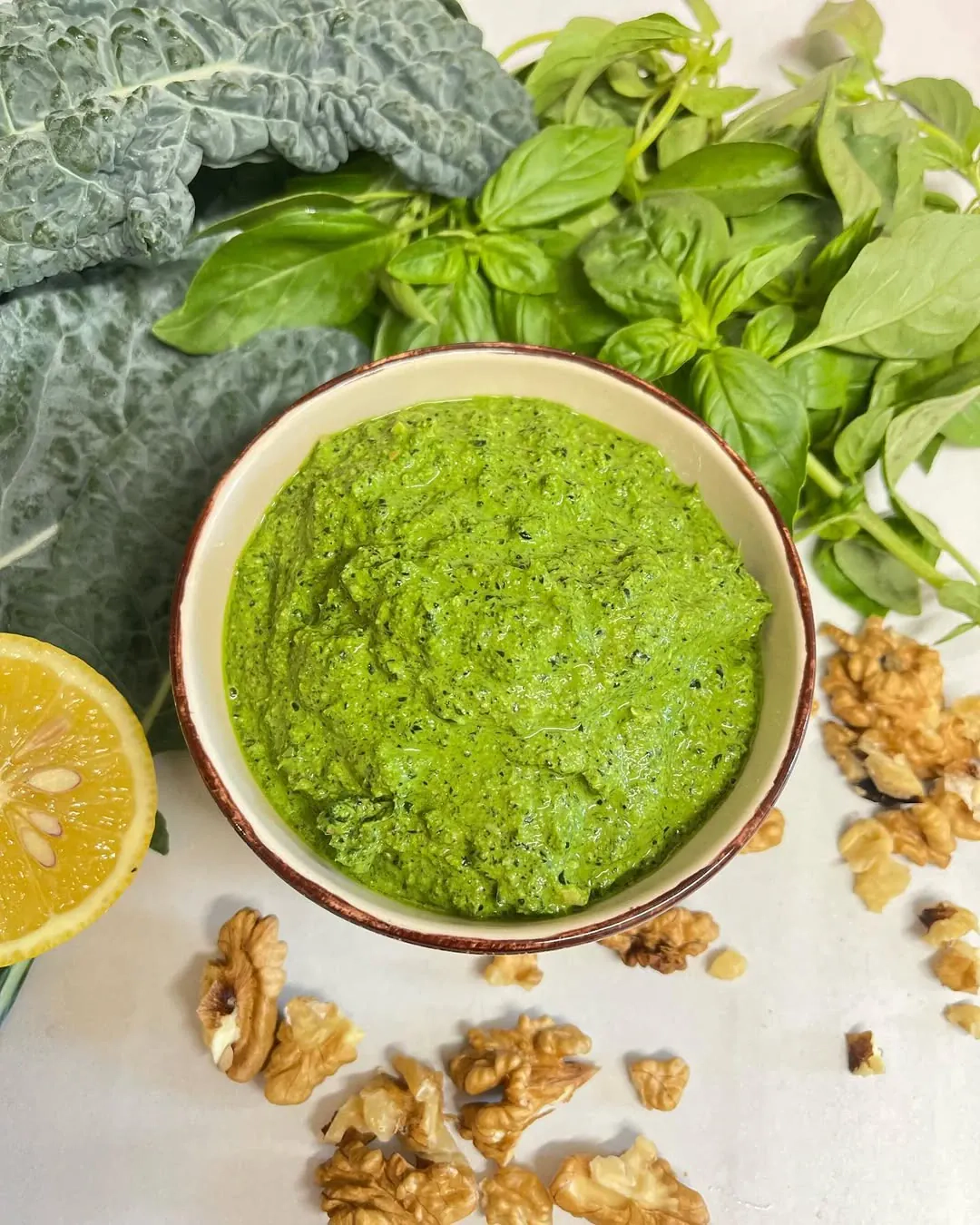 Krapų ir petražolių naminis pesto padažas