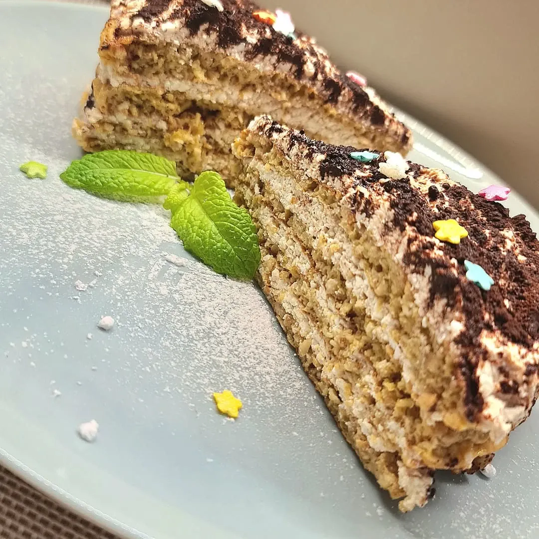 Sveikuoliškas Tiramisu su varške