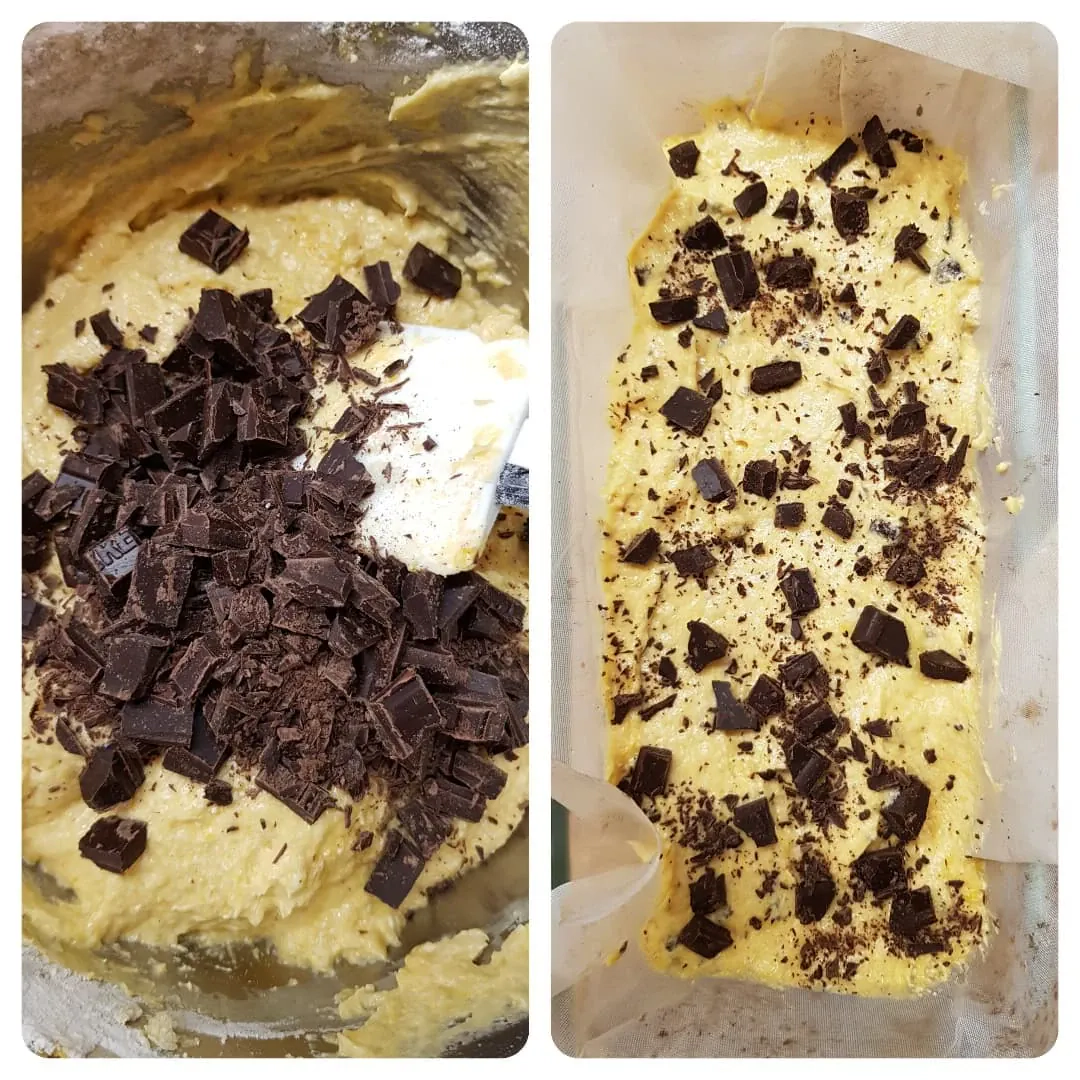 Pyragas su moliūgu ir šokoladu