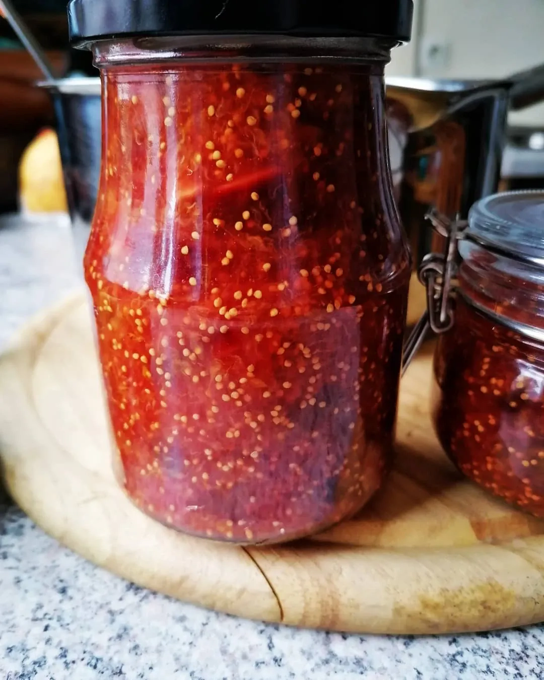 Naminis figų džemas - uogienė