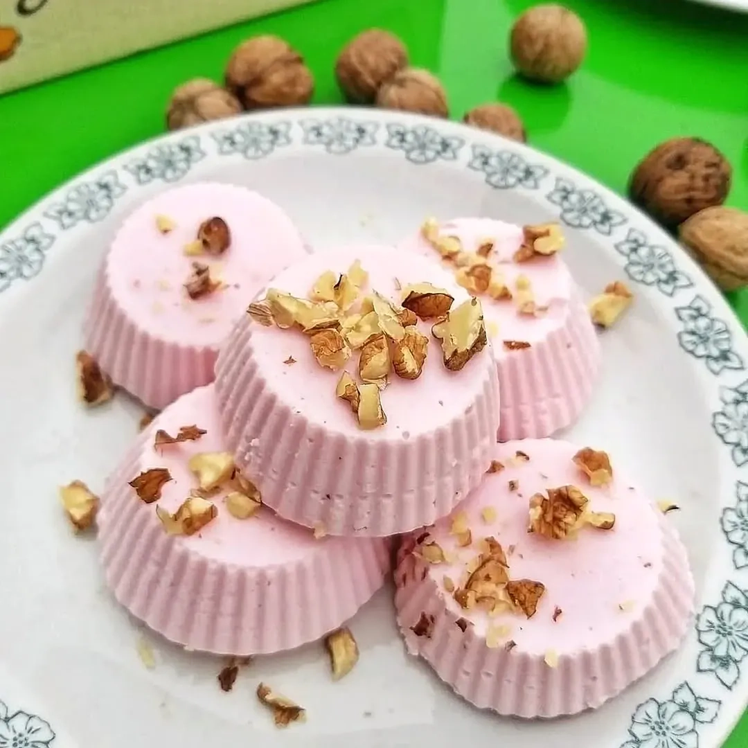 Mini serniczki wiśniowe bez pieczenia