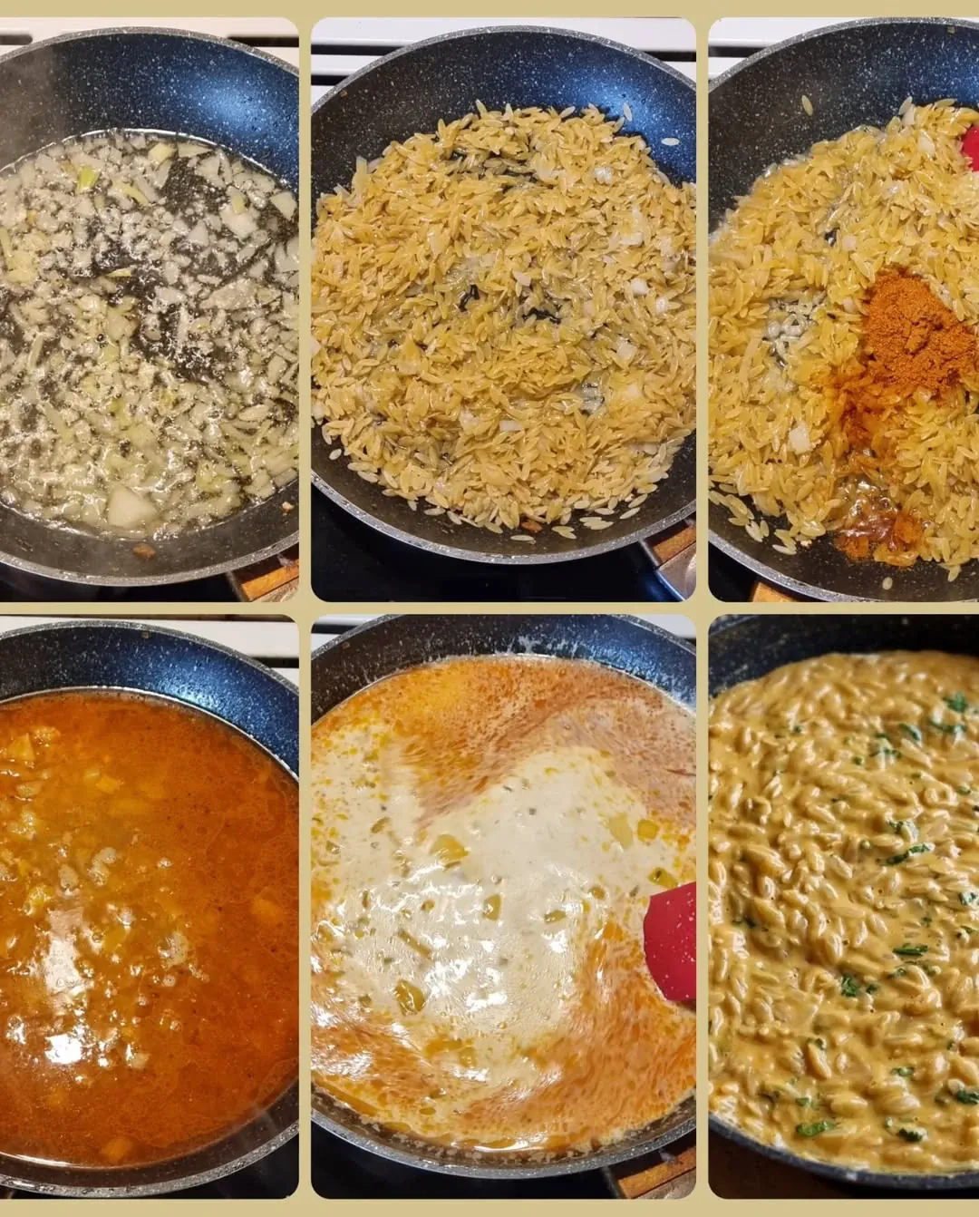 Krēmīga orzo pasta ar lasi