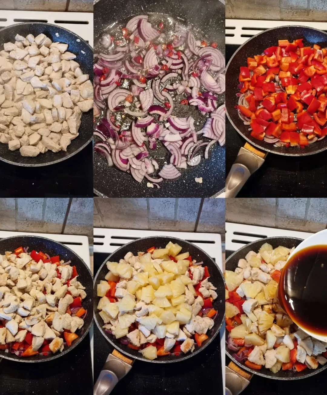 Vistas fileja ar ananasiem un sojas mērci - ātri un gardi