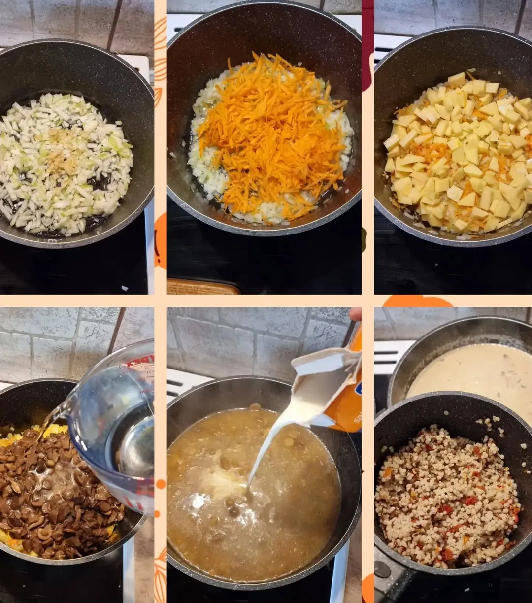 Baraviku zupa ar grūbām un bekonu