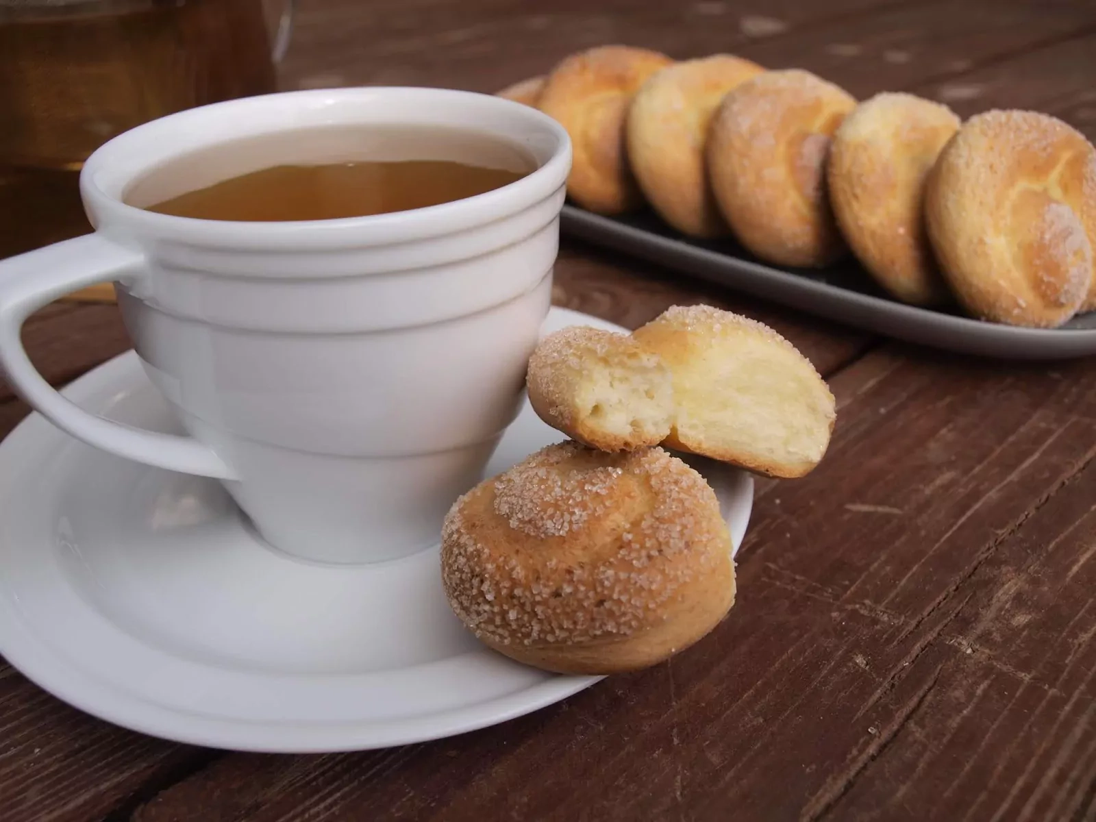 Sausainiai: Saldūs varškės riestainiai