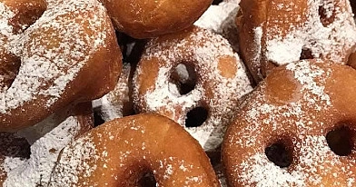 Minkštos ir purios spurgos "kiaulių knyslės"