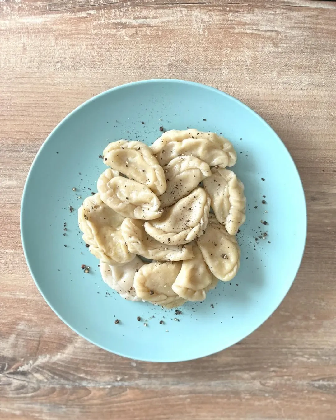 Pierogi ruskie z twarogiem i ziemniakami