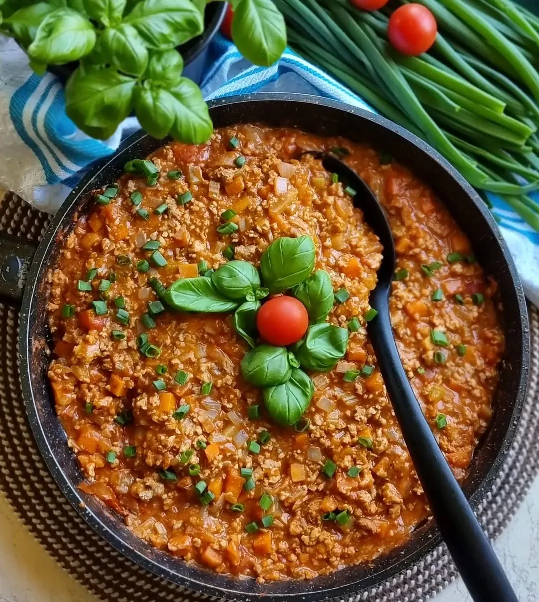 Boloņas mērce ar spageti