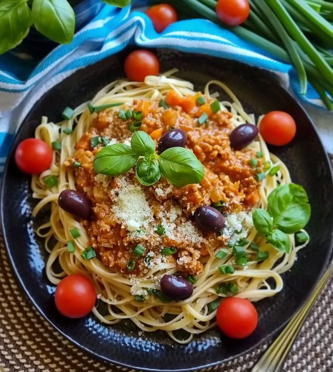 Boloņas mērce ar spageti