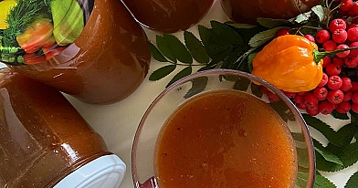 Saldžiarūgštis slyvų padažas su actu