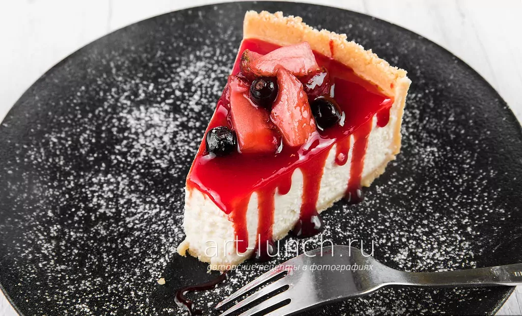 Sernik na zimno z serków homogenizowanych i galaretki