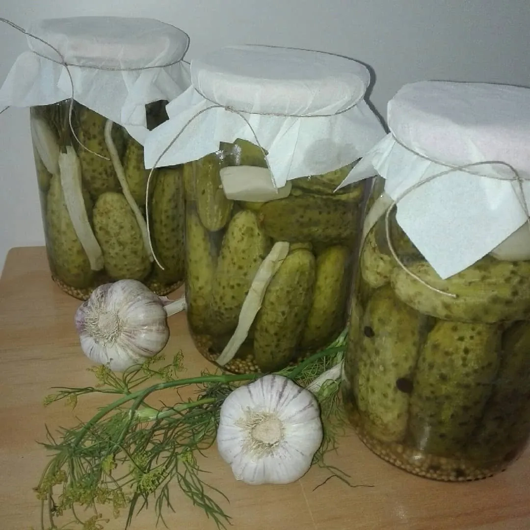 Labai skanūs marinuoti agurkai žiemai pagal Jolantą
