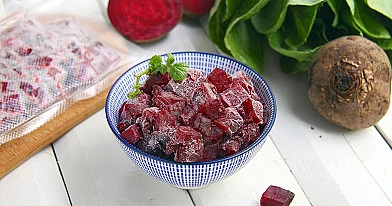 Zamrażanie buraków na zimę