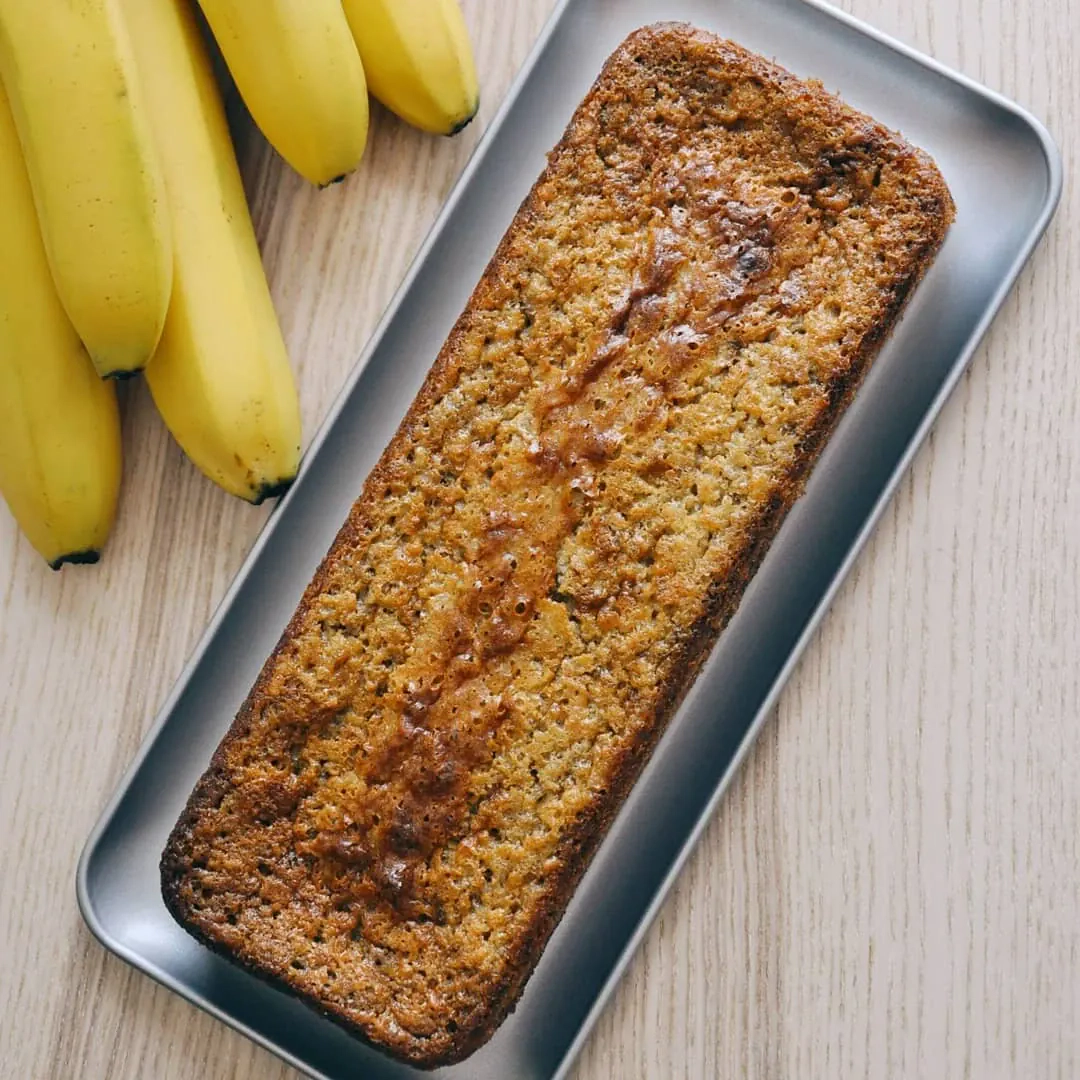 Skaniausias bananų pyragas su kefyru
