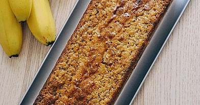 Skaniausias bananų pyragas su kefyru