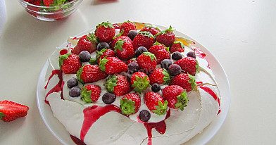 Anna Pavlova klasyczny tort