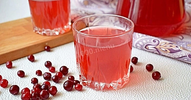 Kompot żurawinowy