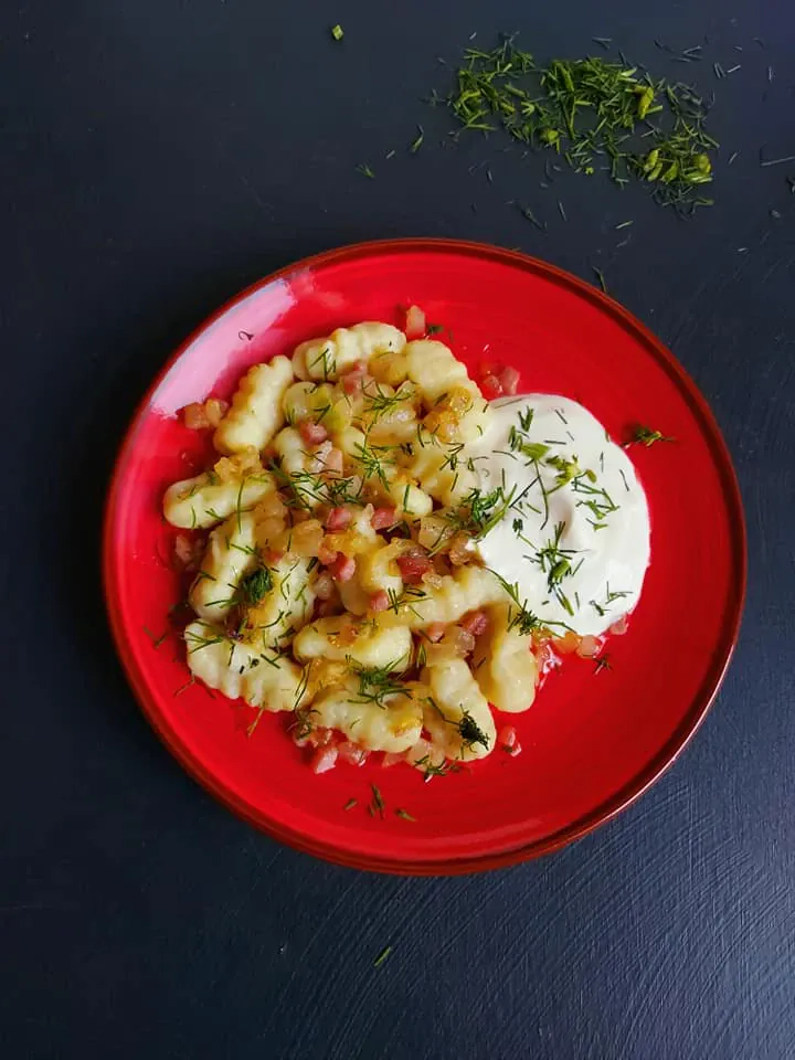 Moliūginiai gnocchi (virtinukai - tinginukai) su bulvėmis