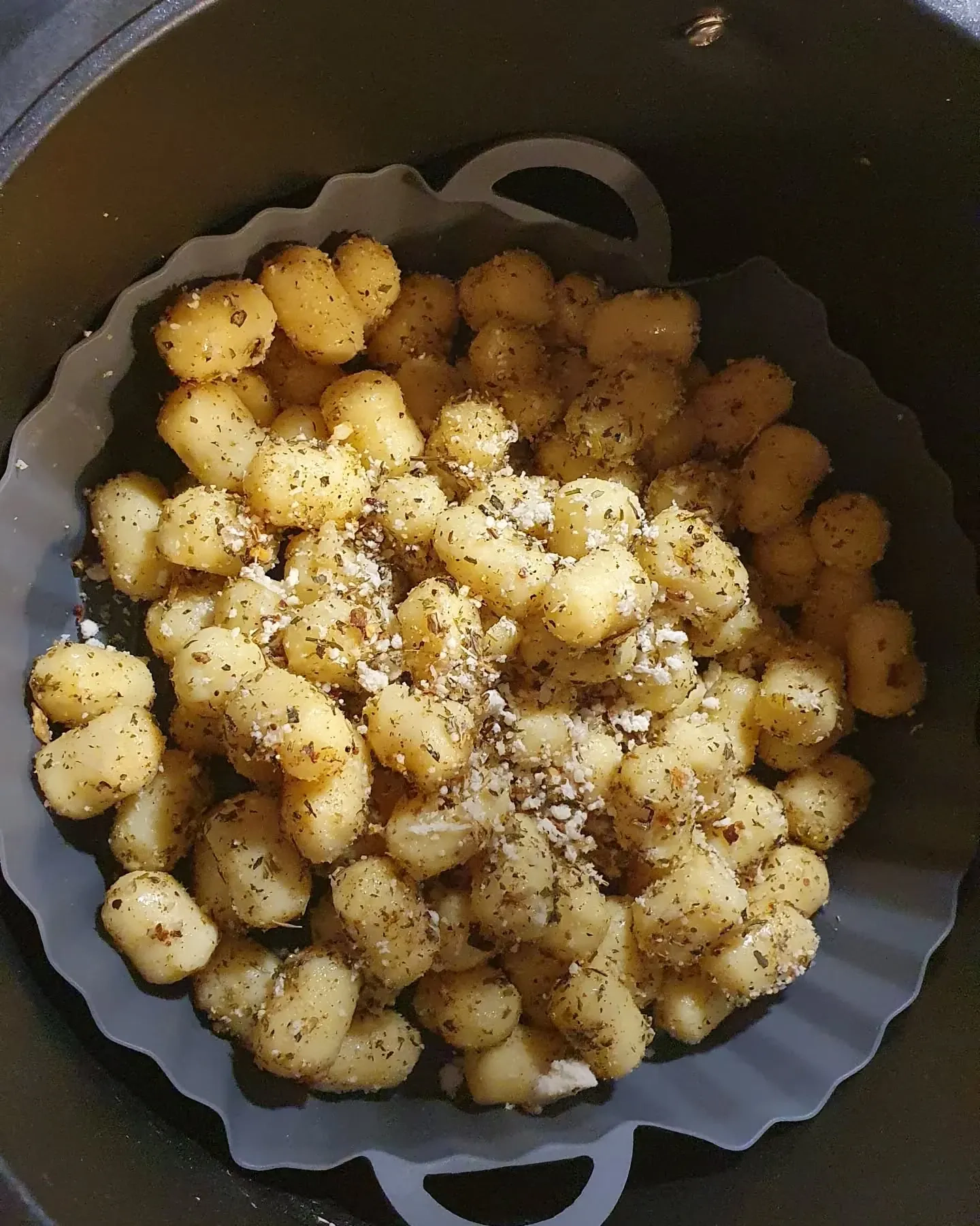 Knusprige gnocchi aus dem airfryer