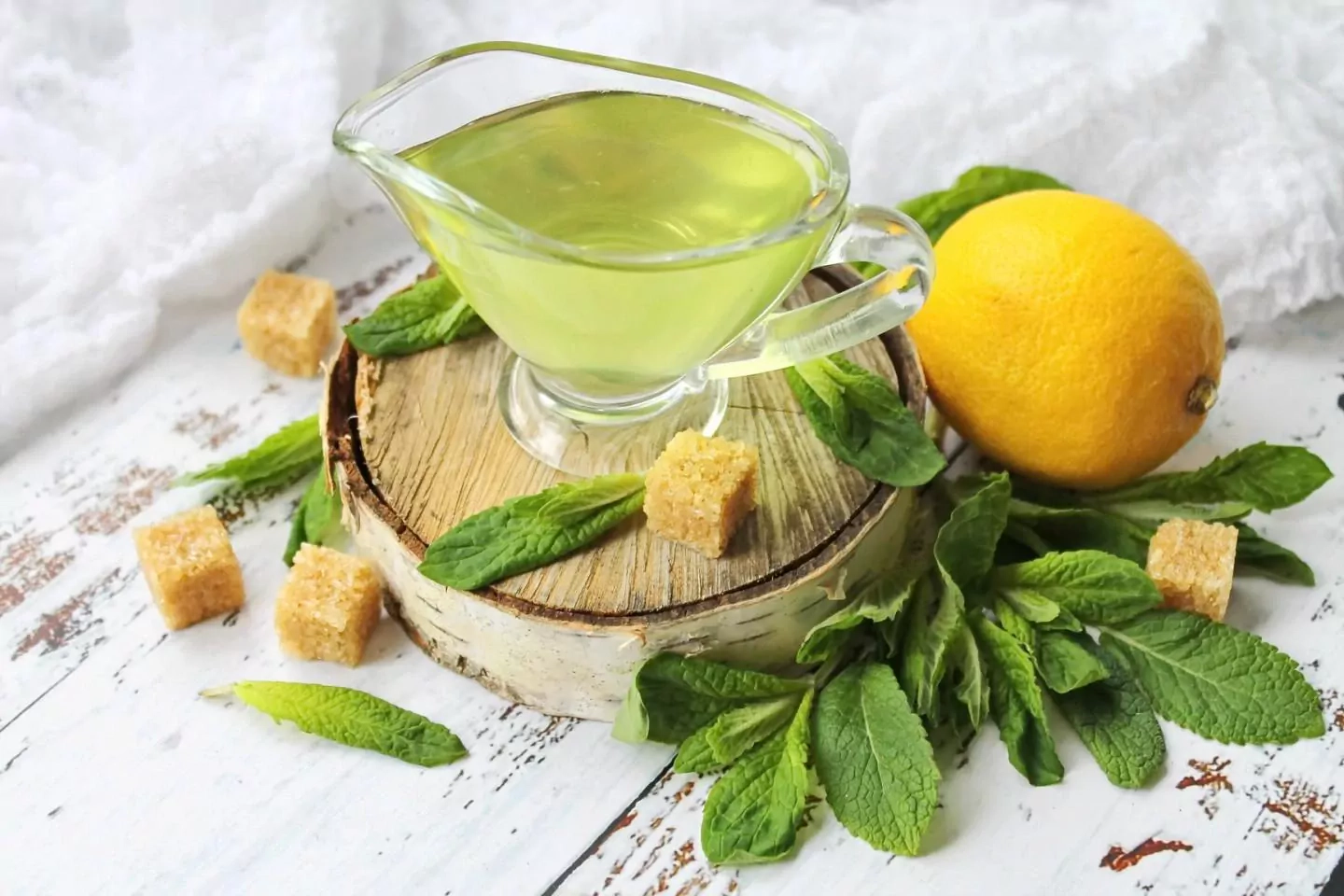 Syrop miętowy w domu