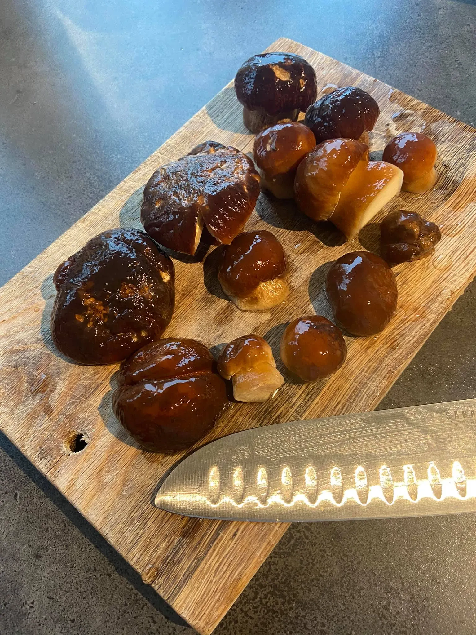 Makaronai su baravykais ir grietinėle