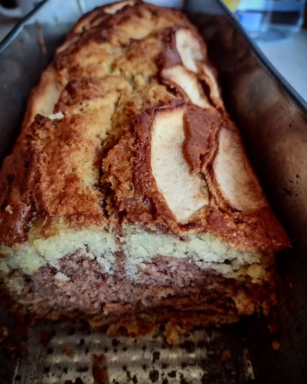 Dwukolorowa babka majonezowa
