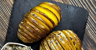 Ziemniaki hasselback z airfryer