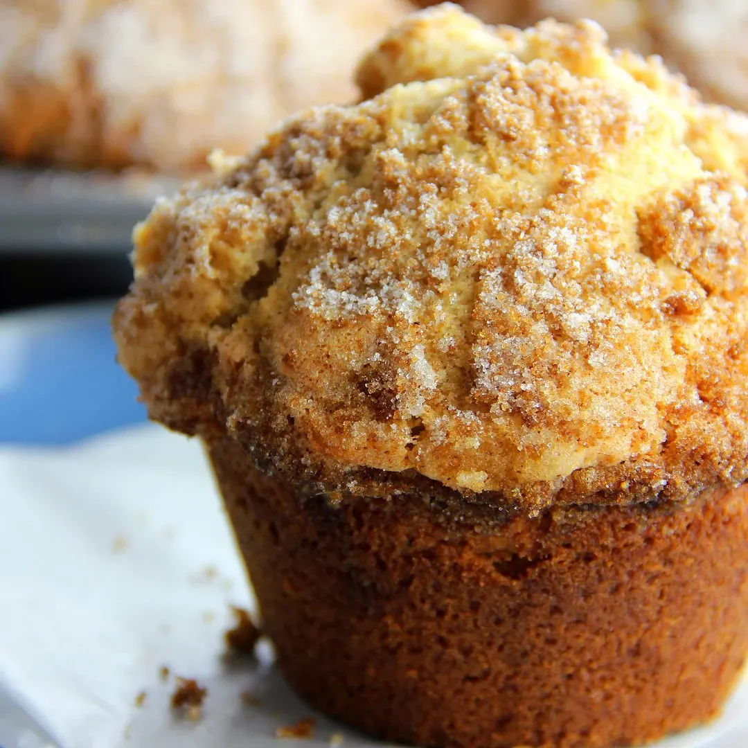 Prosty muffiny cynamonowe z mlekiem