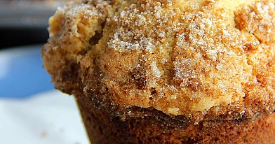 Prosty muffiny cynamonowe z mlekiem