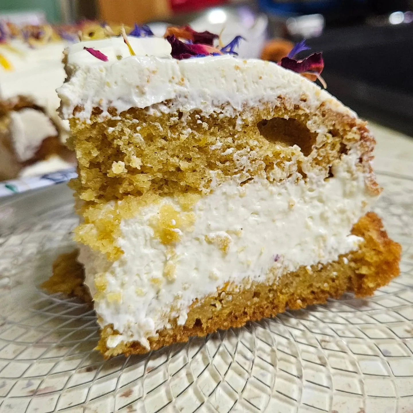 Wilgotne ciasto dyniowe z kremem mascarpone