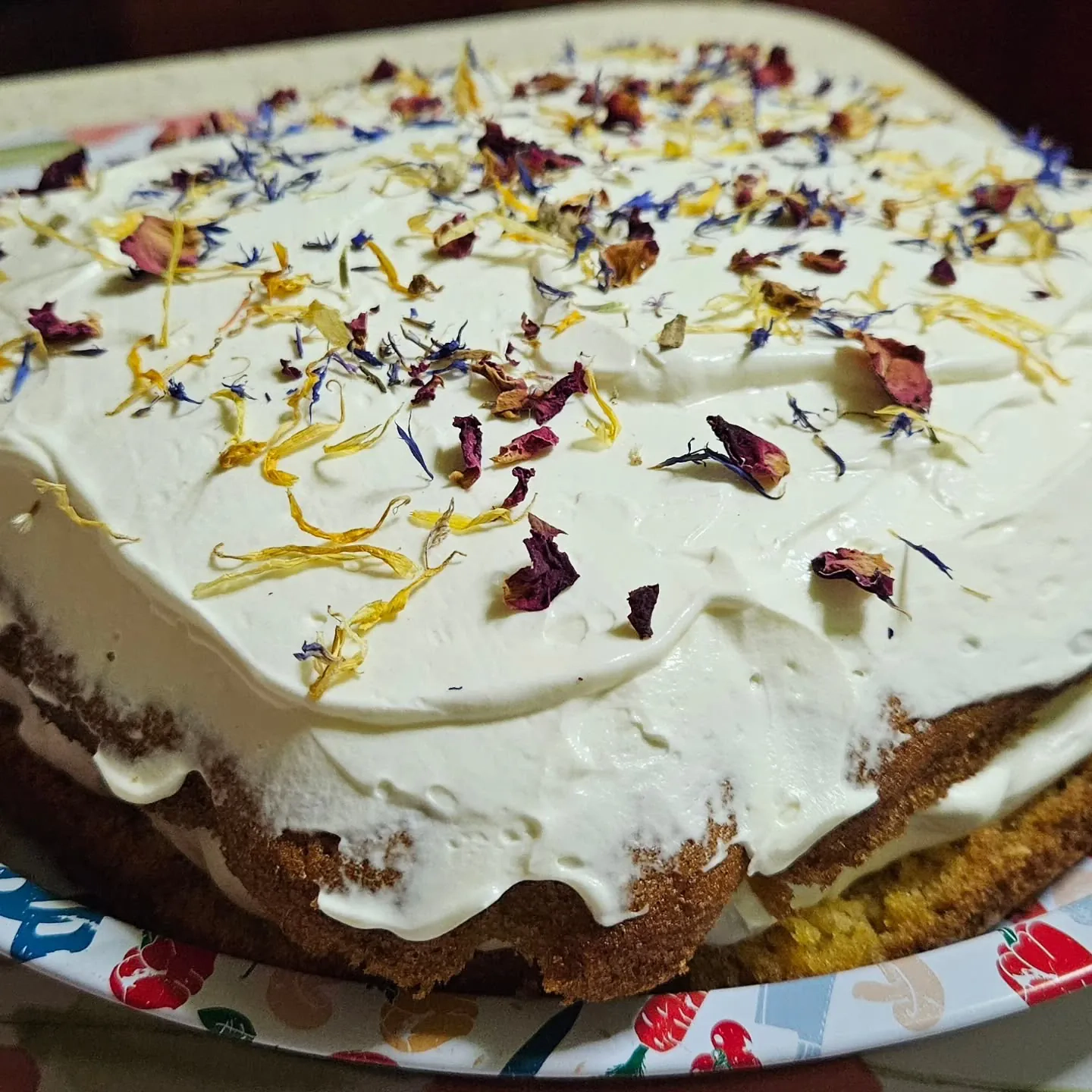 Wilgotne ciasto dyniowe z kremem mascarpone