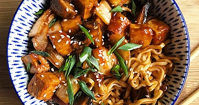 Tofu w sosie azjatyckim