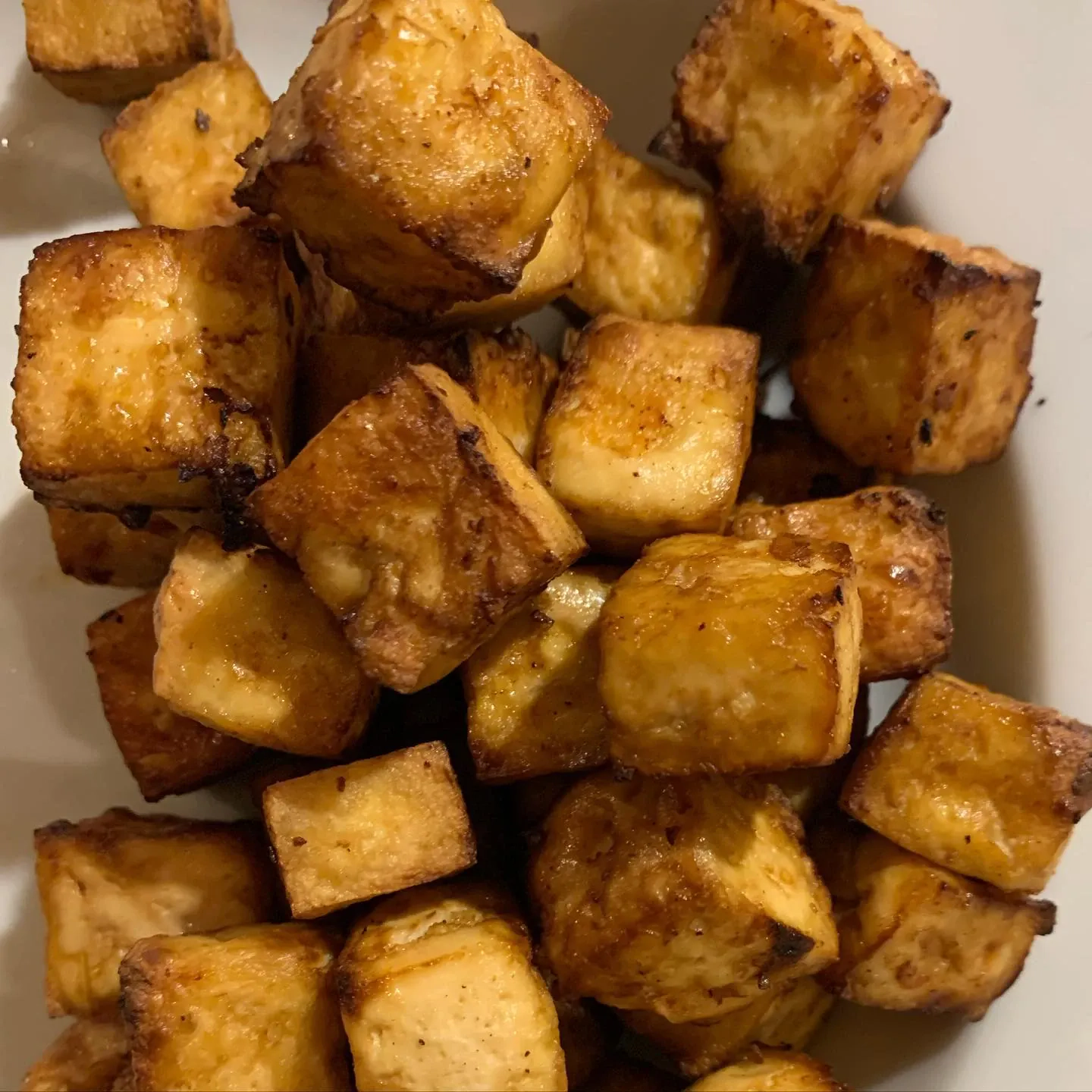 Chrupiące tofu z airfryera