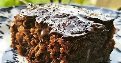 Kabaču braunijs – veselīgs šokolādes deserts bez cukura