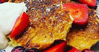 Ābolu un cukini pankūkas bez cukura – veselīgas brokastis