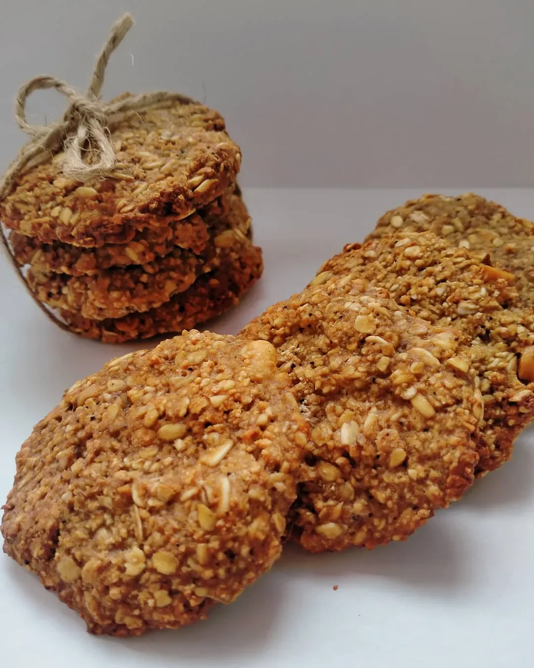 Ciastka owsiane z bananem i jogurtem